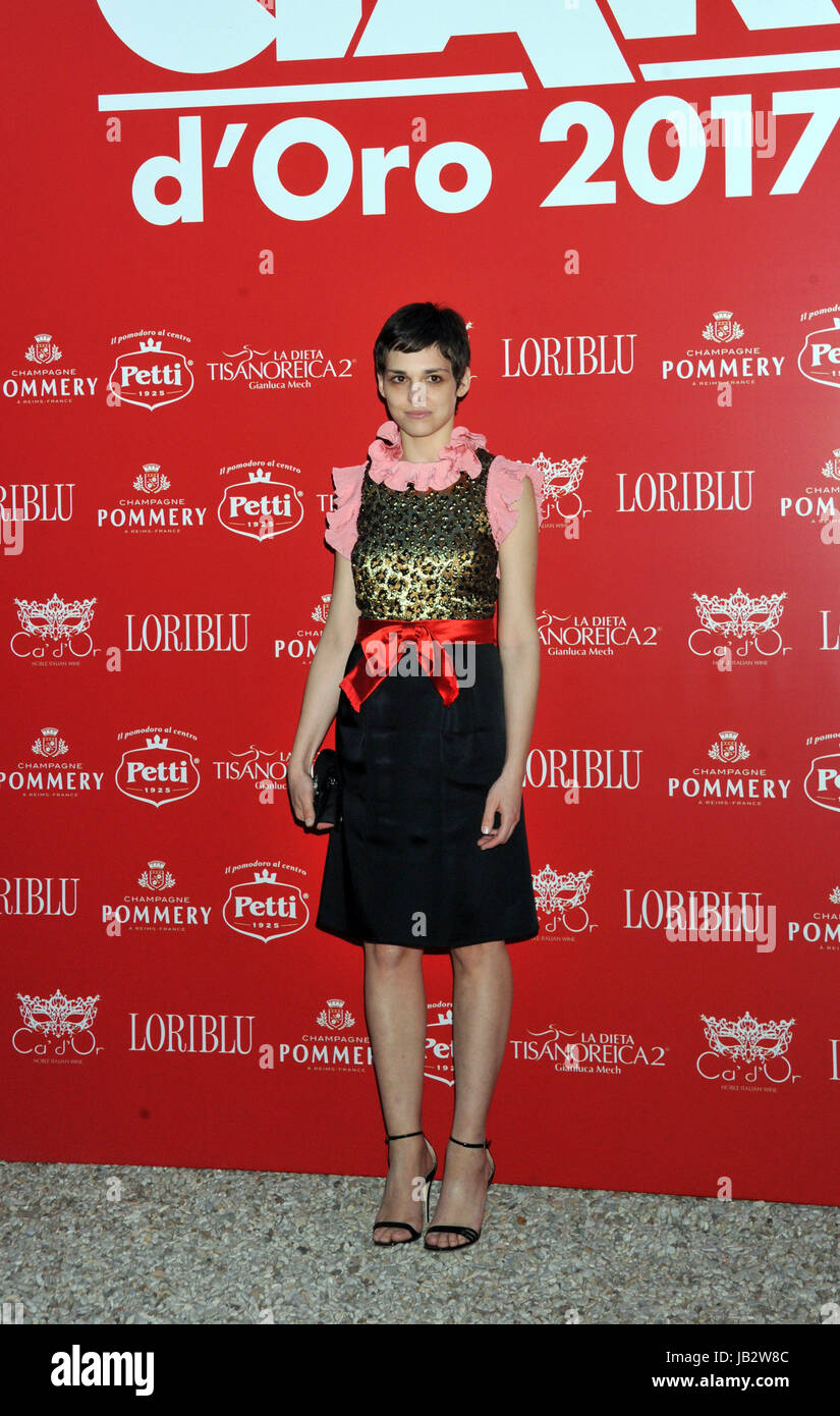 Roma, Red Carpet "Ciak D'Oro" . Pictured : Sara Serraiocco Stock Photo