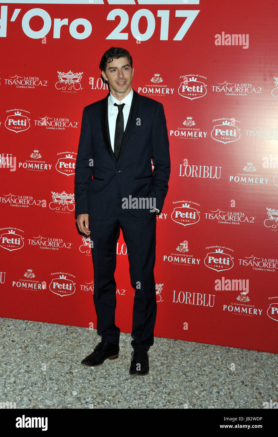 Roma, Red Carpet "Ciak D'Oro" . Pictured : Michele Riondino Stock Photo