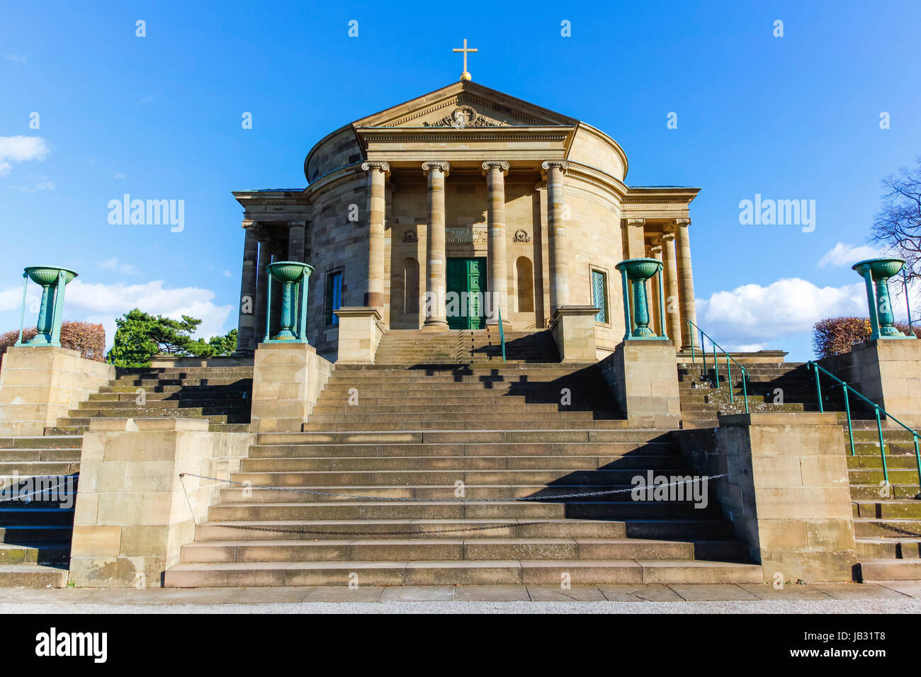 Grabkapelle auf dem Würtemberg bei Stuttgart Stock Photo - Alamy