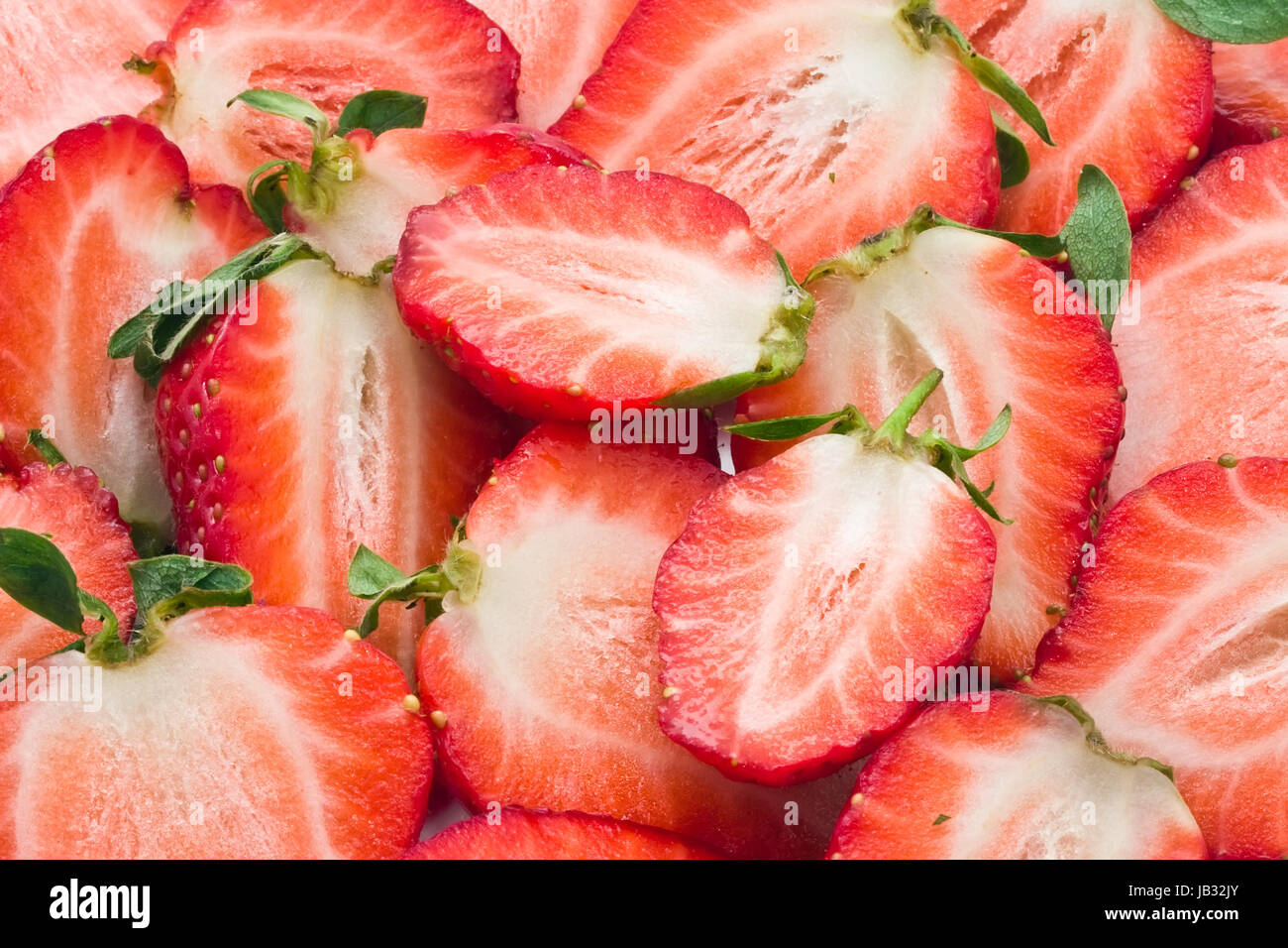 Fresh strawberry background Stock Photo - Alamy