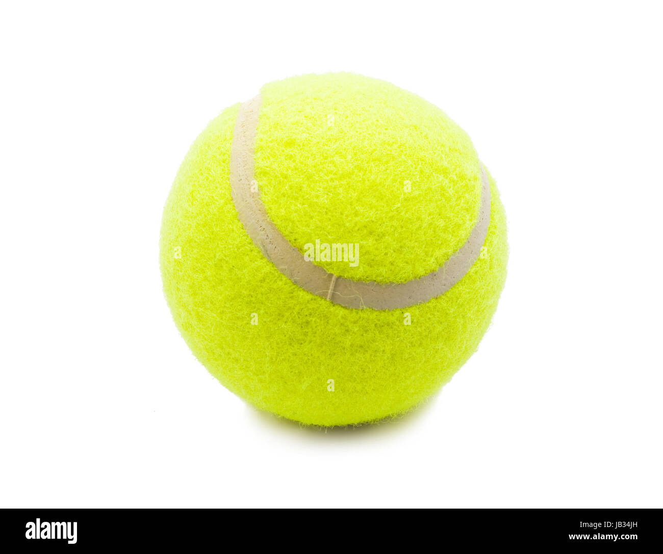 Tennis ball isolated on white background Stock Photo - Alamy