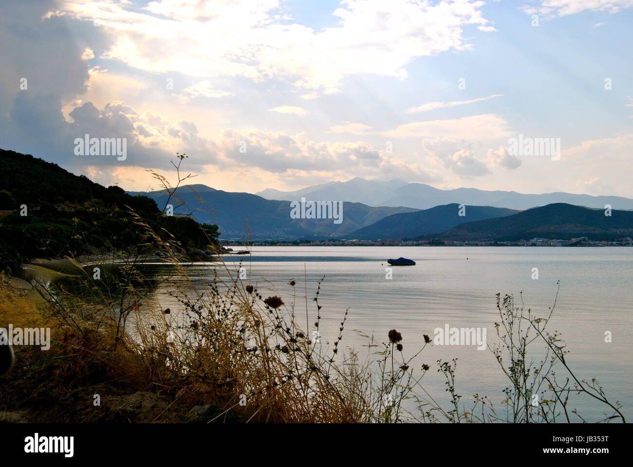 Beaches, Kavala, Greece Stock Photo - Alamy