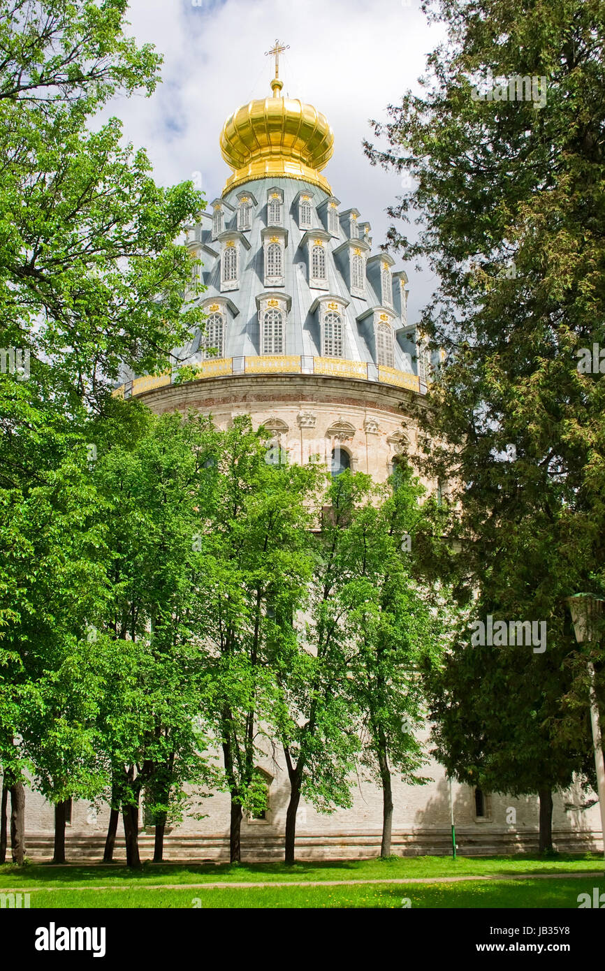 Resurrection Cathedral in New Jerusalem Monastery, Russia Stock Photo ...