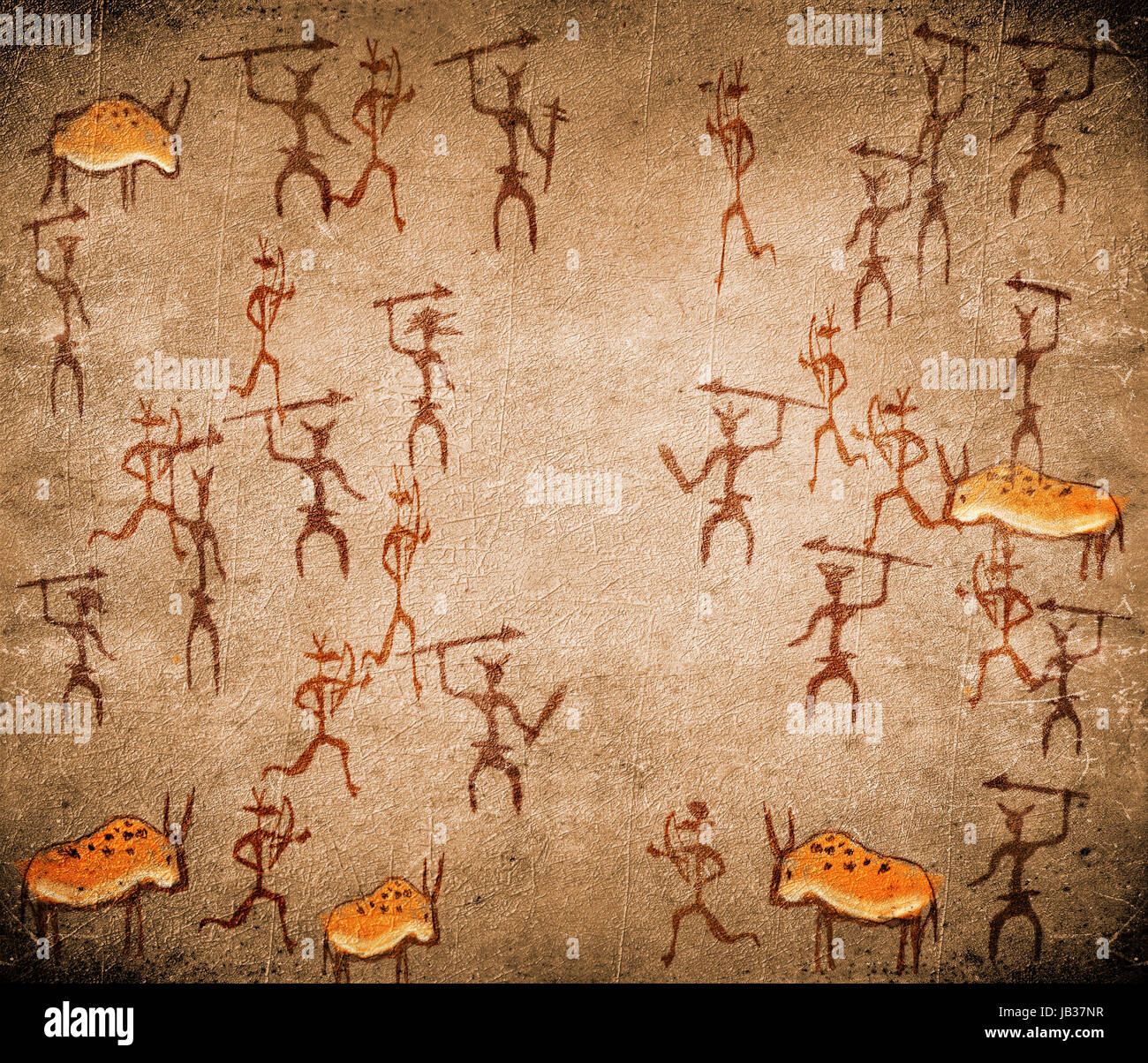 Stone Age Cave Art Symbols