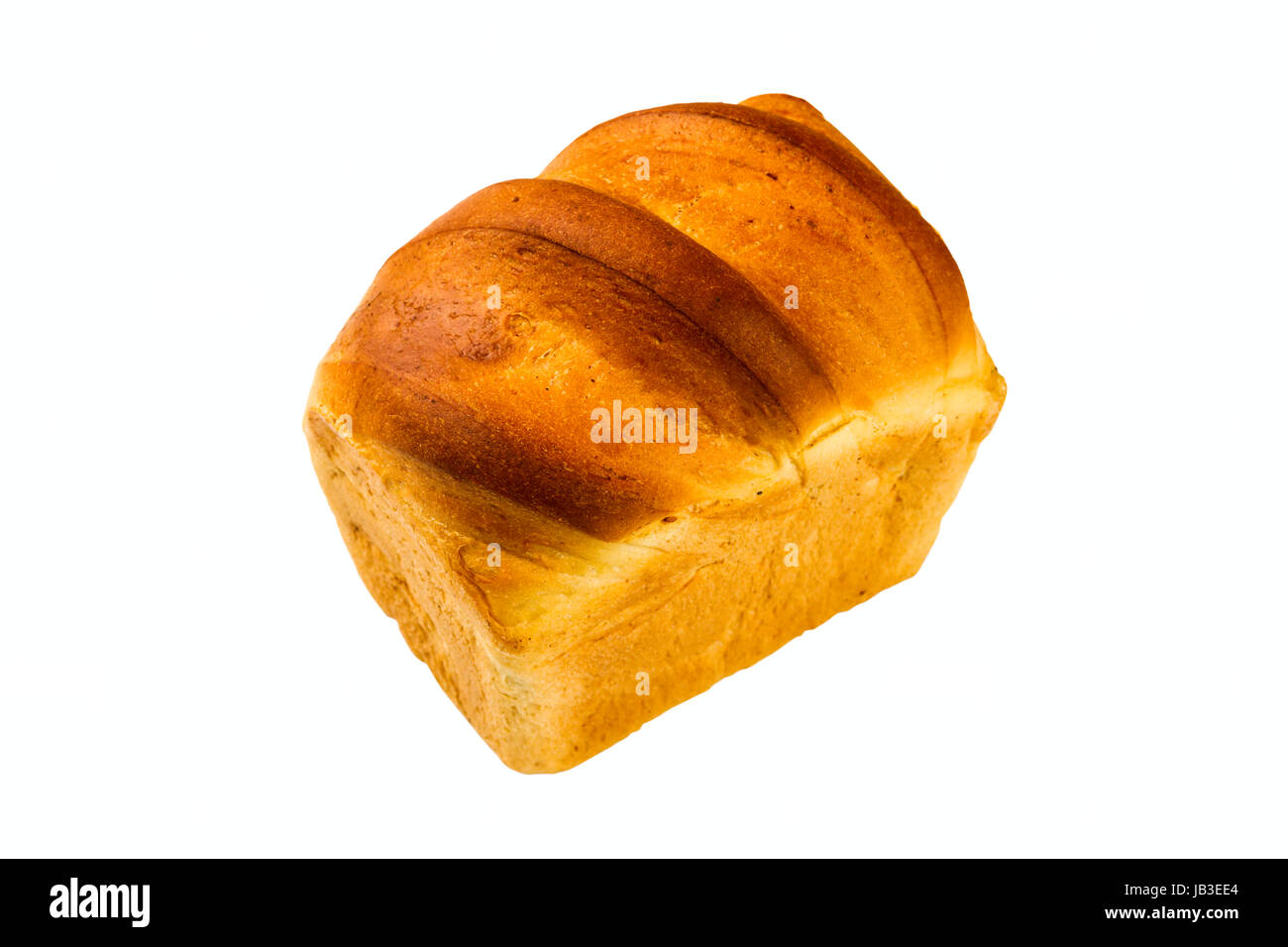 fresh white bread isolated on white background Stock Photo - Alamy