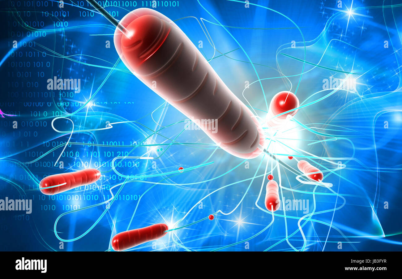 effects bacterium Stock Photo