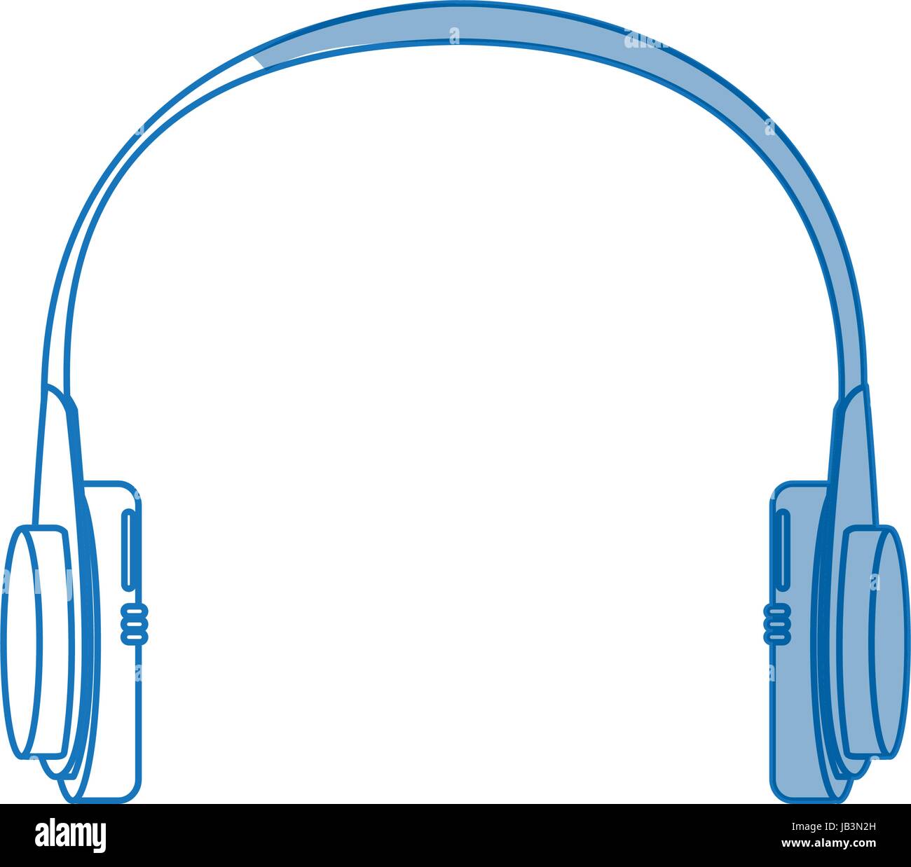technology headphones device music sound icon Stock Vector Image & Art ...