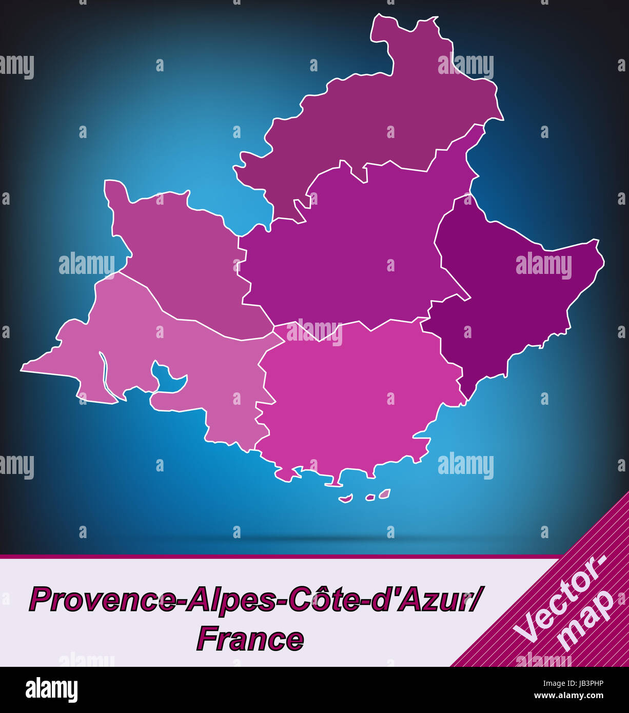 Provence alpes côte d´azur in frankreich als hi-res stock photography ...