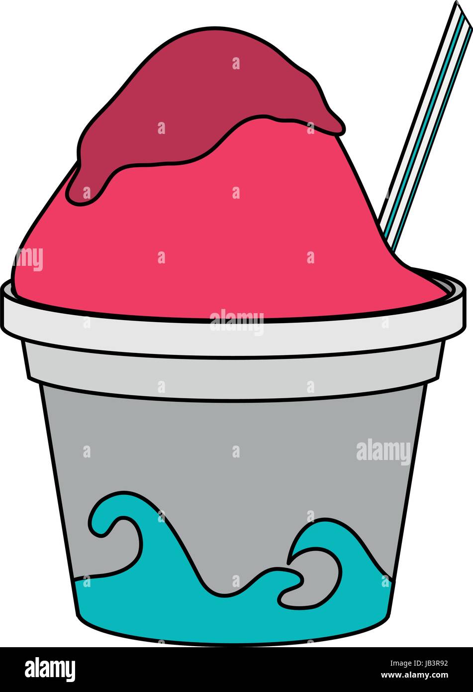 frozen yogurt design Stock Vector Image & Art Alamy