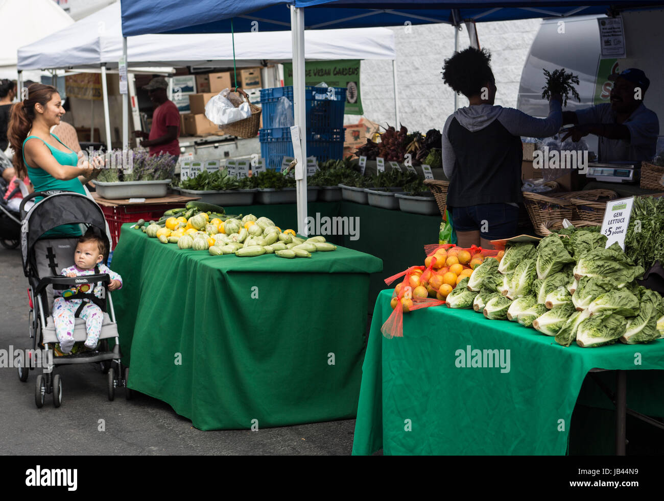 Los angeles farmers market food hi-res stock photography and images - Alamy