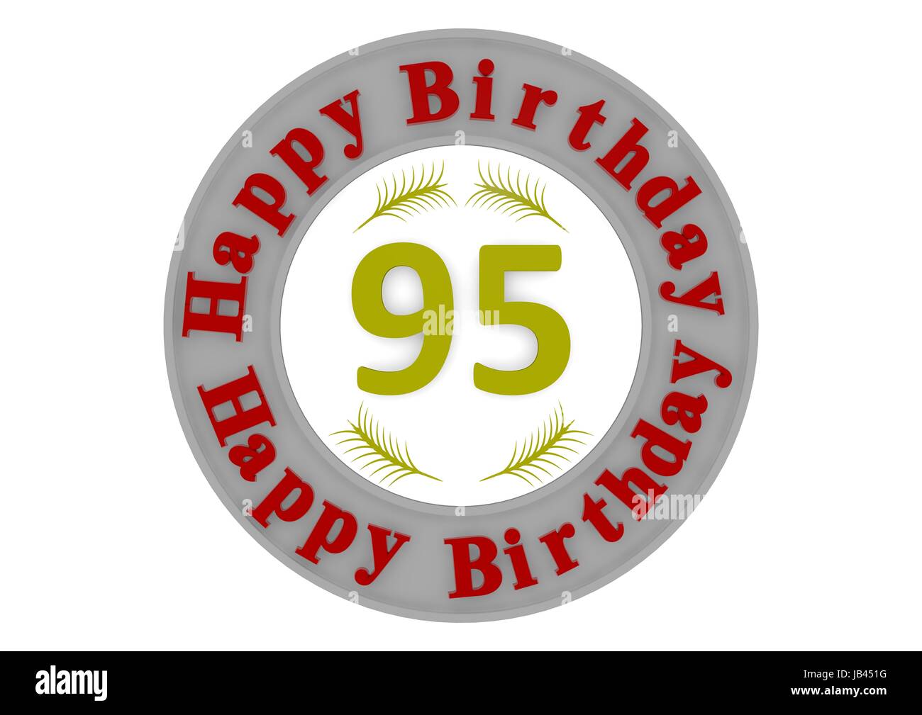 Number Age Logo Cake