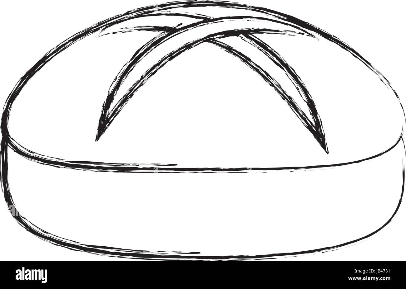 dinner roll loaf Stock Vector Image & Art Alamy