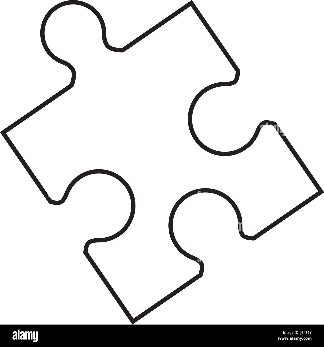 jigsaw puzzle icon Stock Vector Image & Art - Alamy