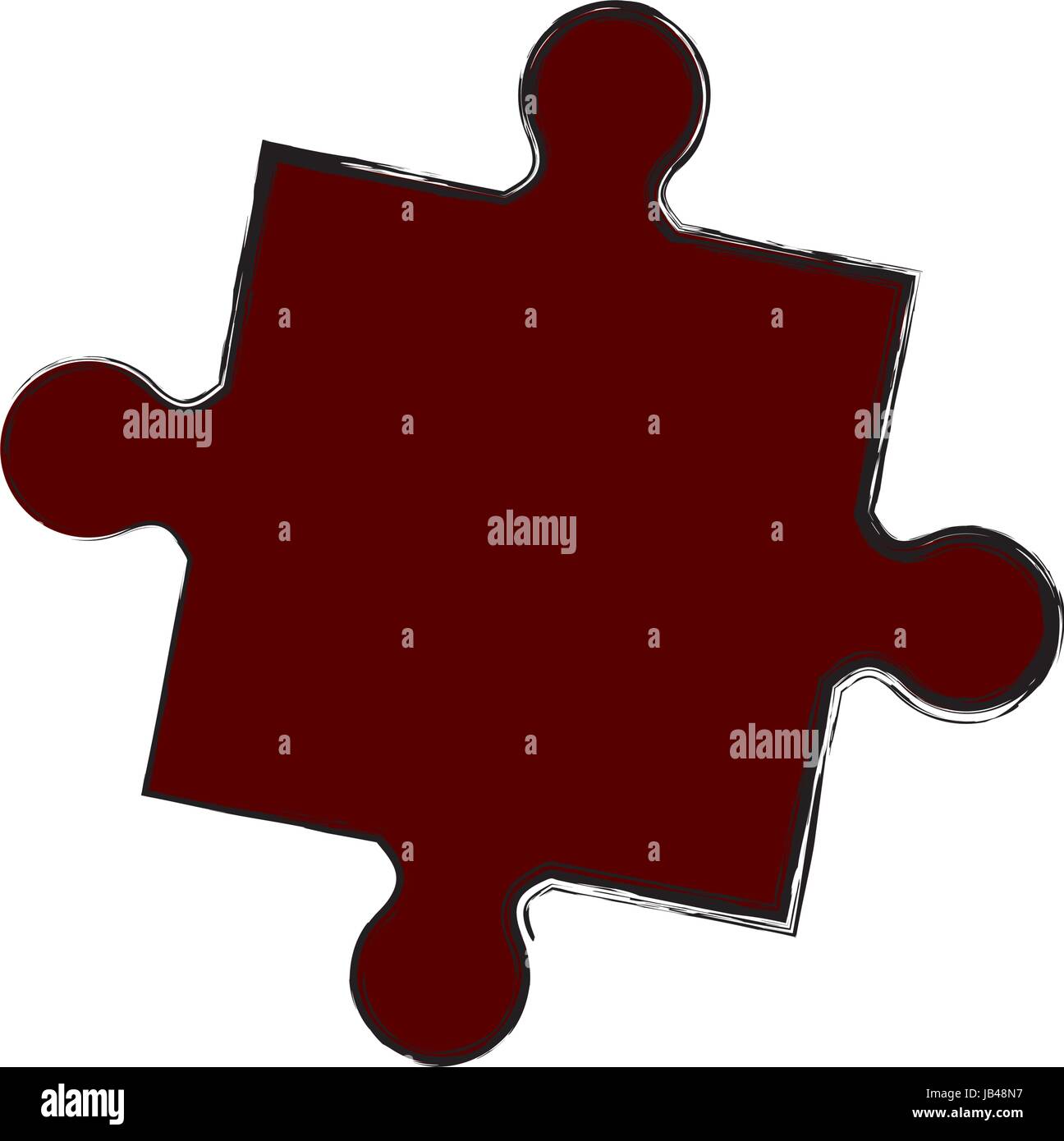 jigsaw puzzle icon Stock Vector Image & Art - Alamy