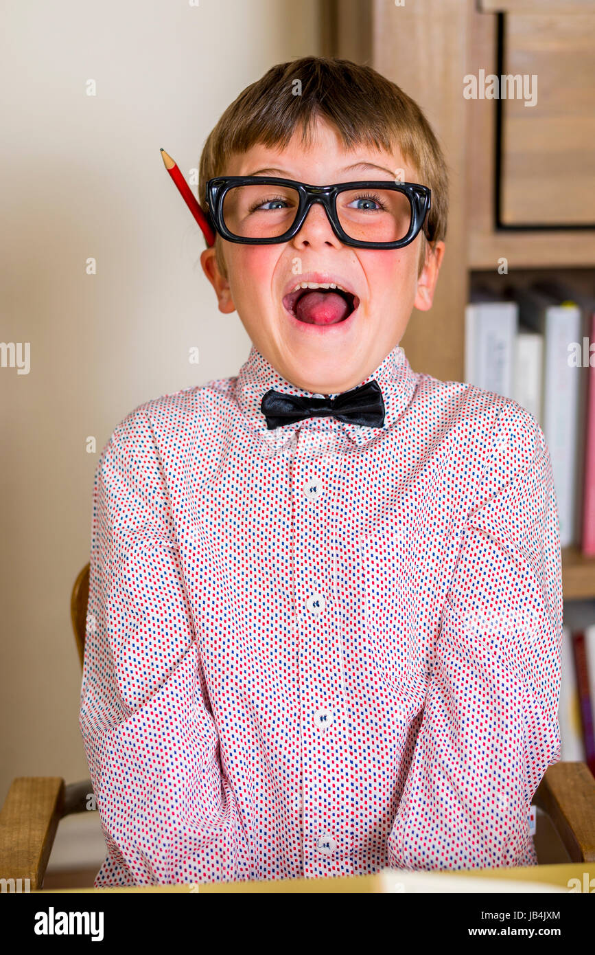 Nerdy Boy High Resolution Stock Photography and Images Alamy