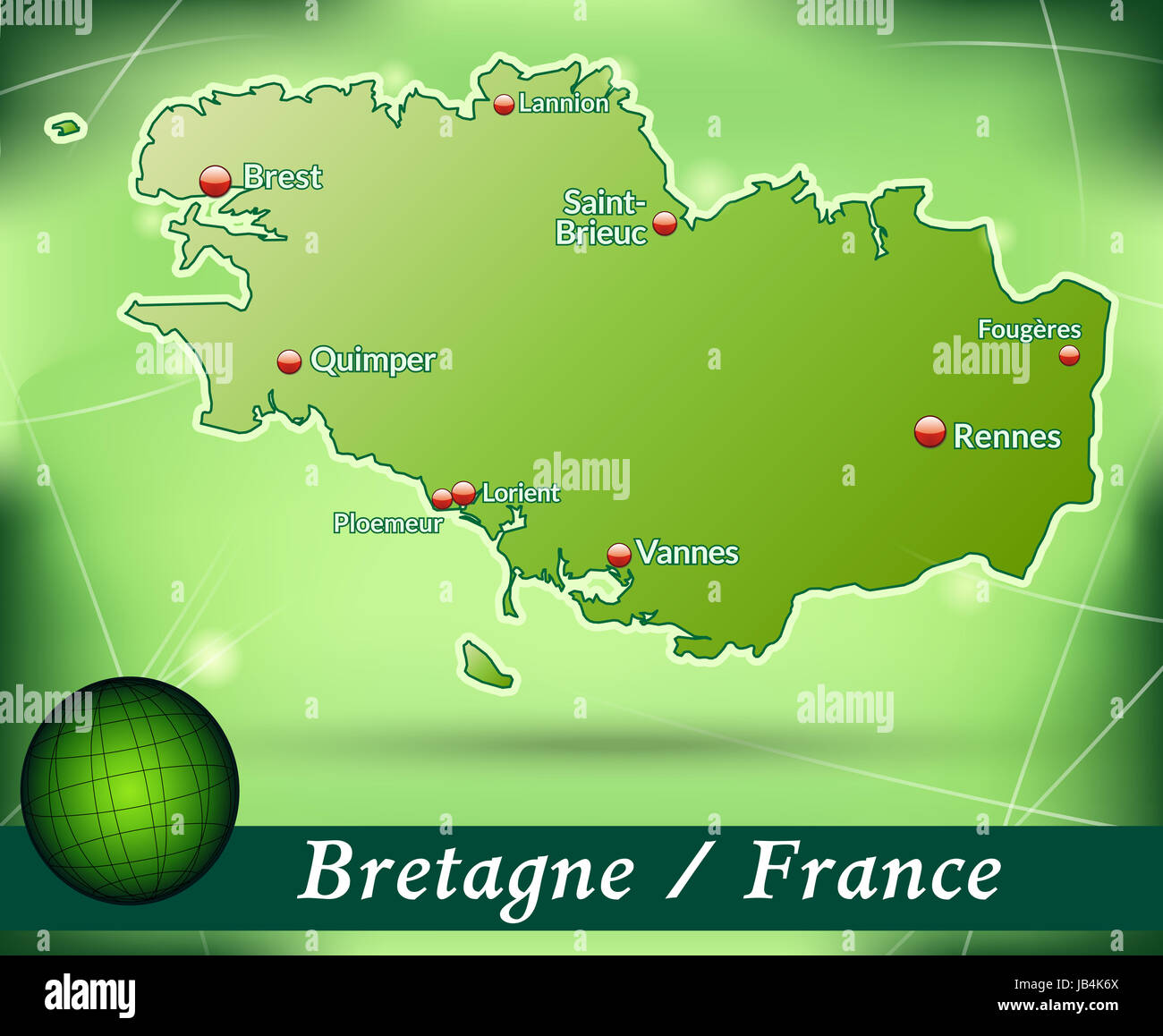 Lorient karte hi-res stock photography and images - Alamy