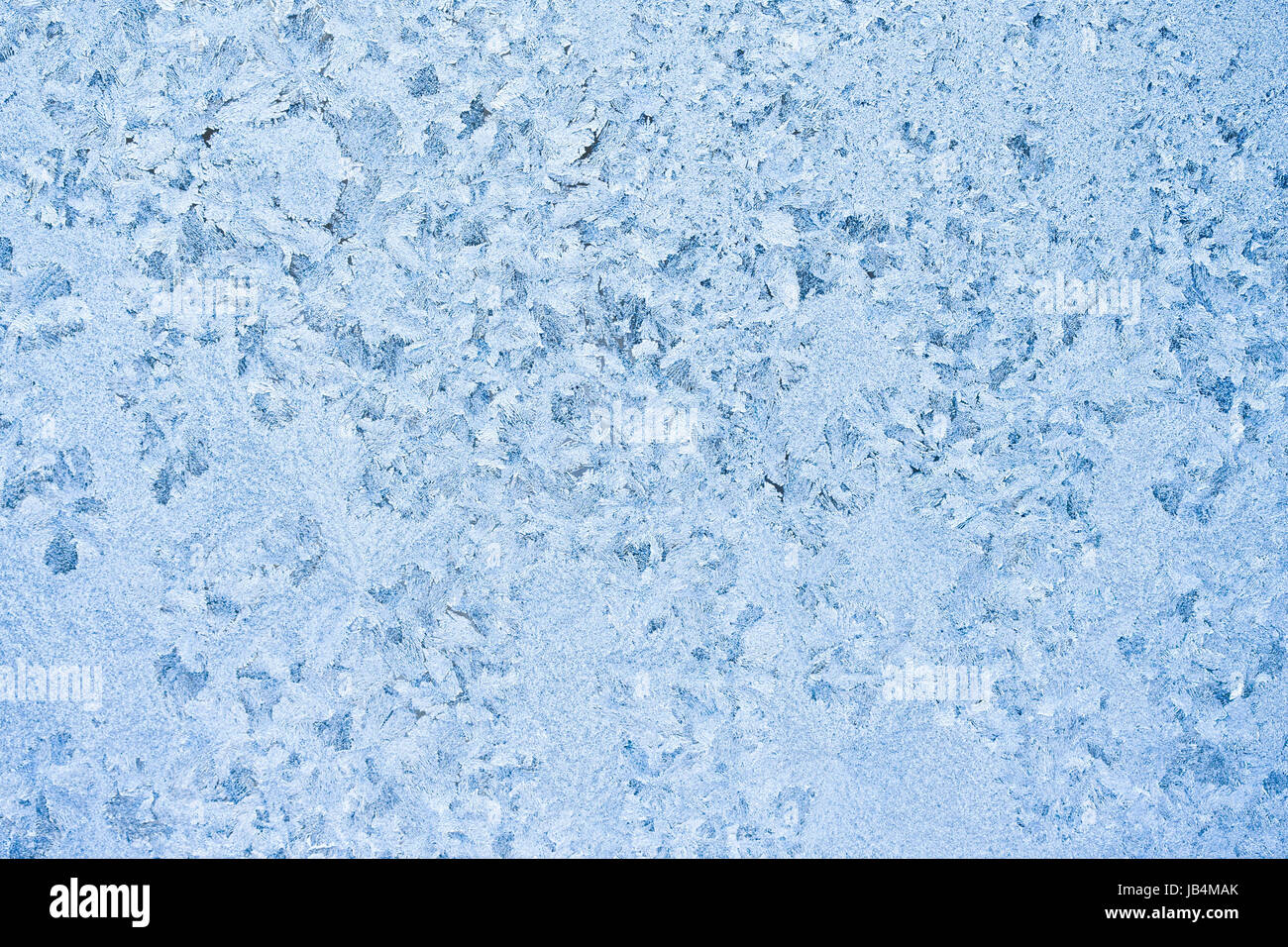 Beautiful pattern of frost on winter window Stock Photo - Alamy