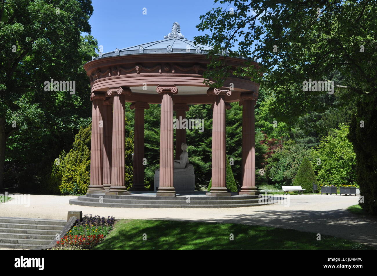 Elisabethenbrunnen, Bad Homburg,kurpark, brunnen,pavillon, bad homburg vor der höhe, park ...