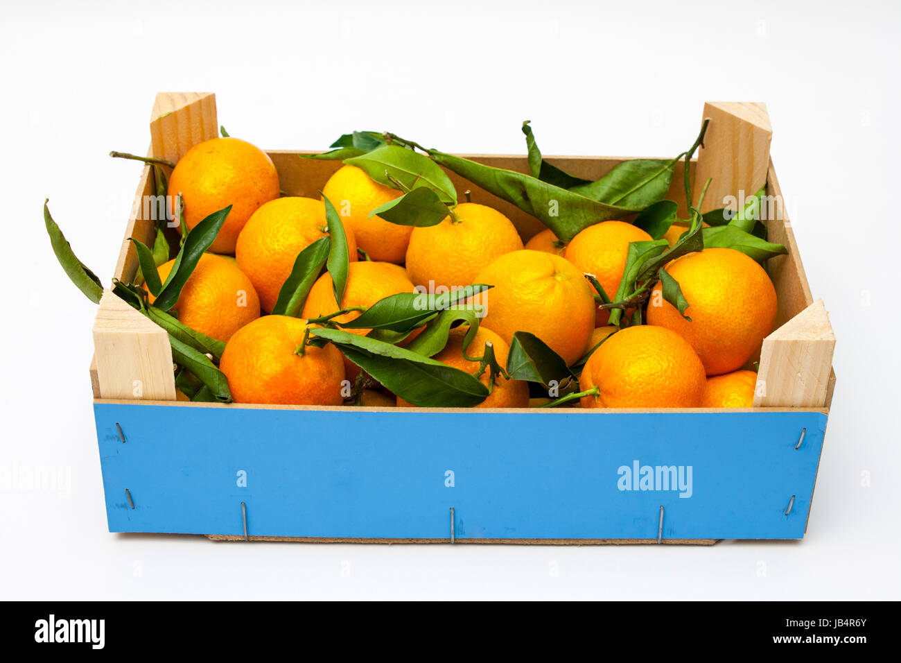 crate with manderins Stock Photo - Alamy