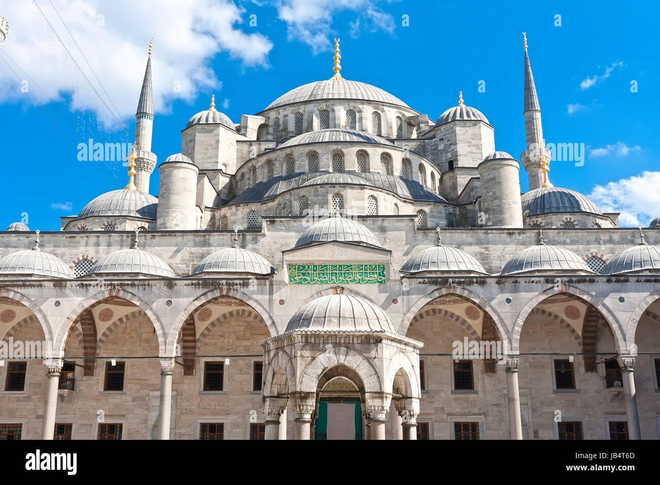 Sultan Ahmed Blue Mosque in Istanbul, Turkey Stock Photo - Alamy