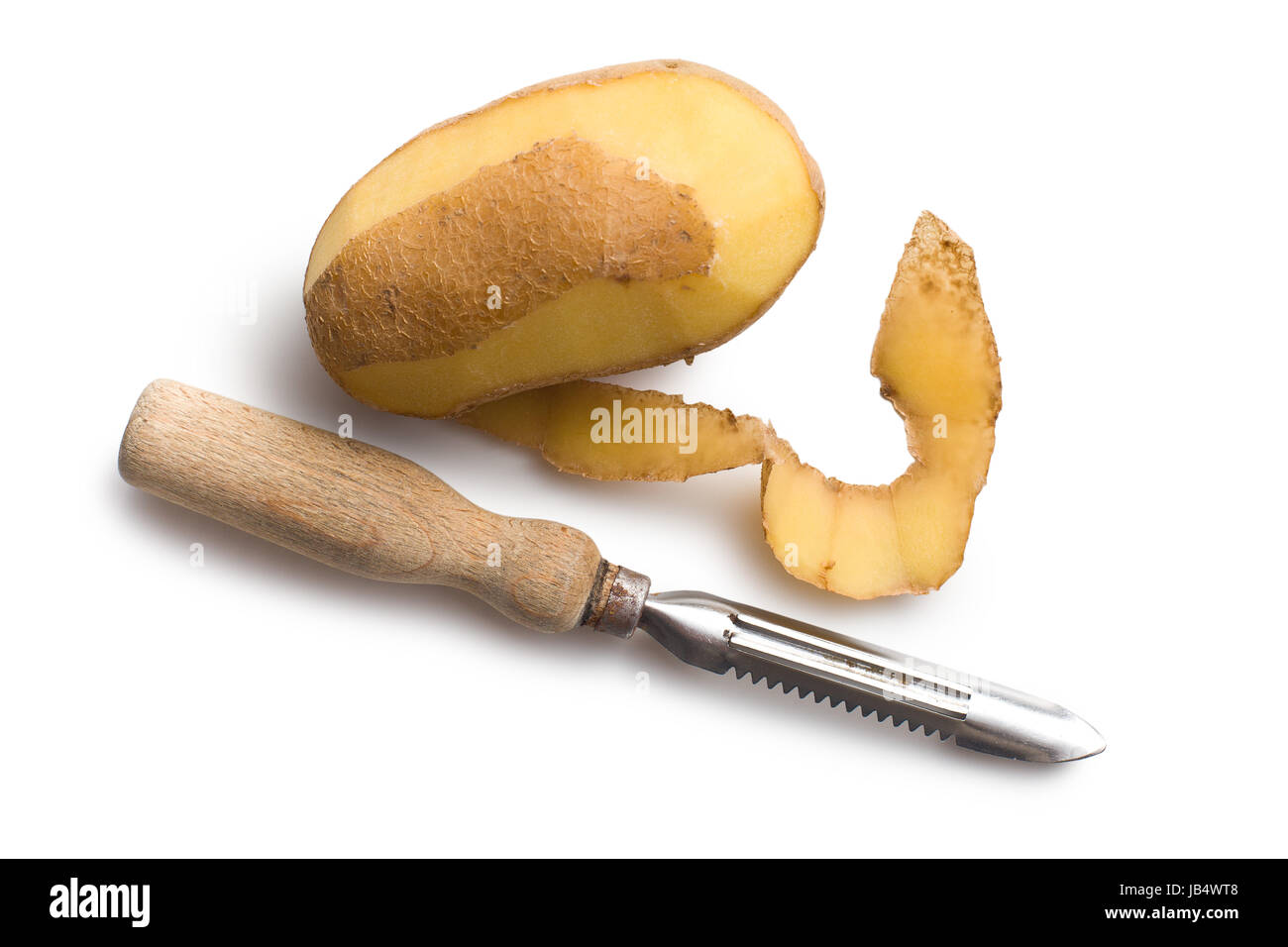 https://c8.alamy.com/comp/JB4WT8/peeled-potato-with-old-potato-peeler-on-white-background-JB4WT8.jpg
