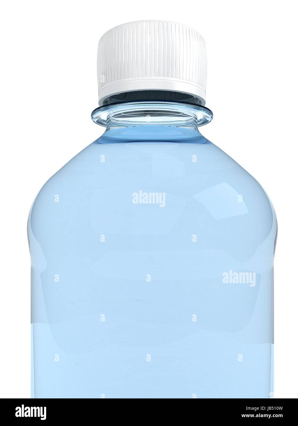 Bottles of water isolated on white background Stock Photo - Alamy