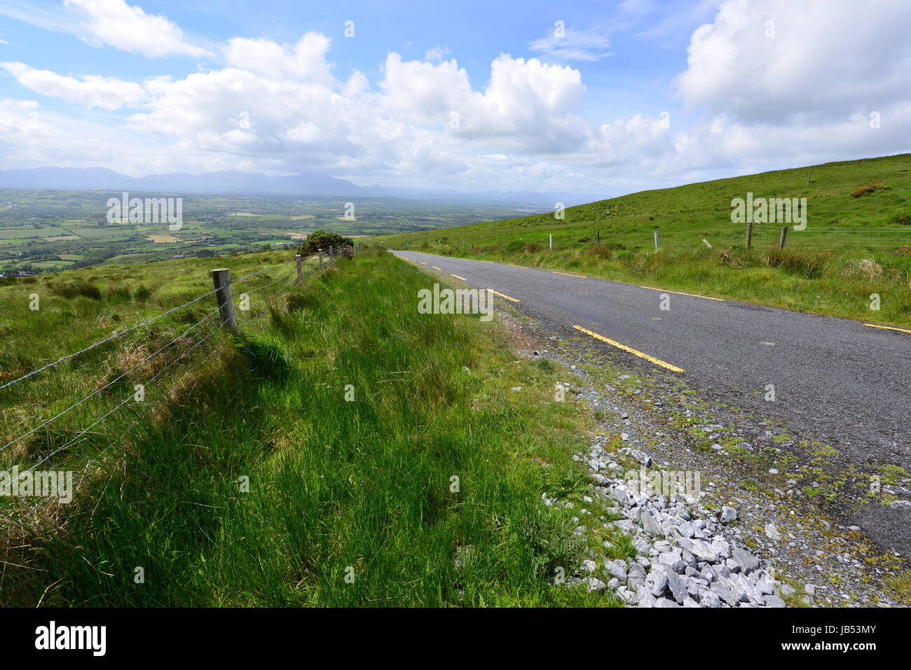 Long narrow gravel road hi-res stock photography and images - Alamy