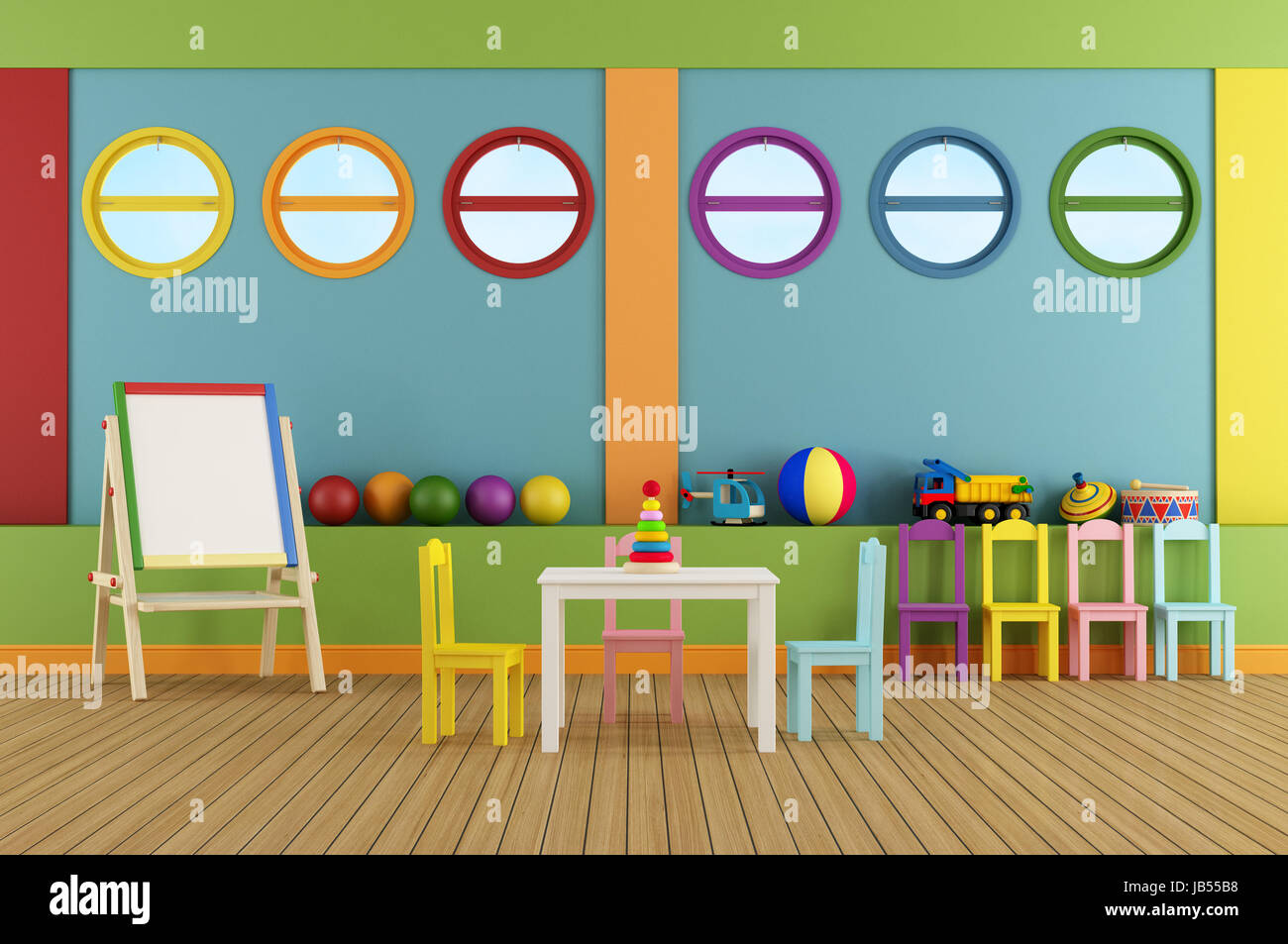 Preschool Classroom Background