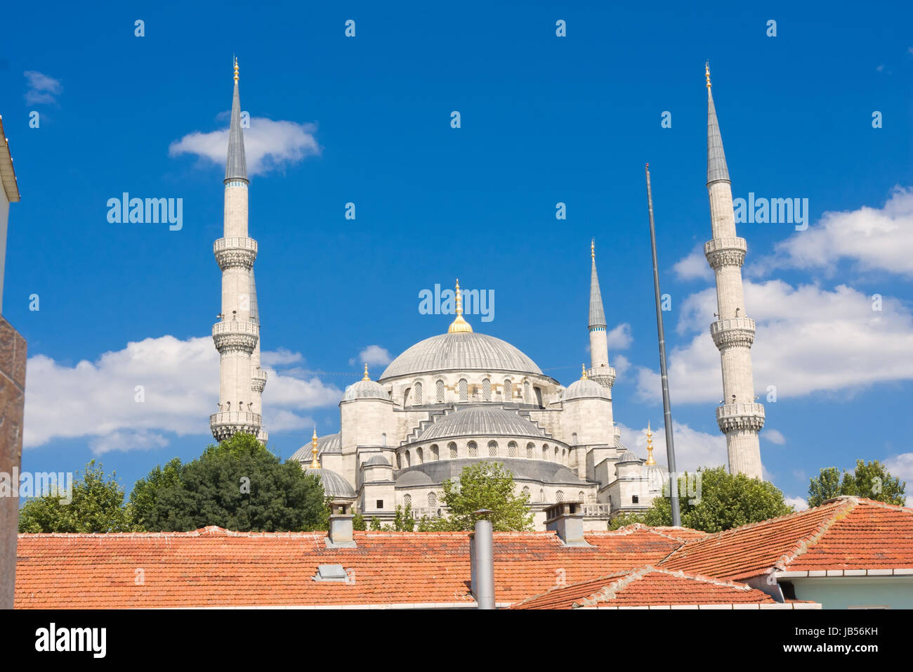 Sultan Ahmed Blue Mosque in Istanbul, Turkey Stock Photo - Alamy