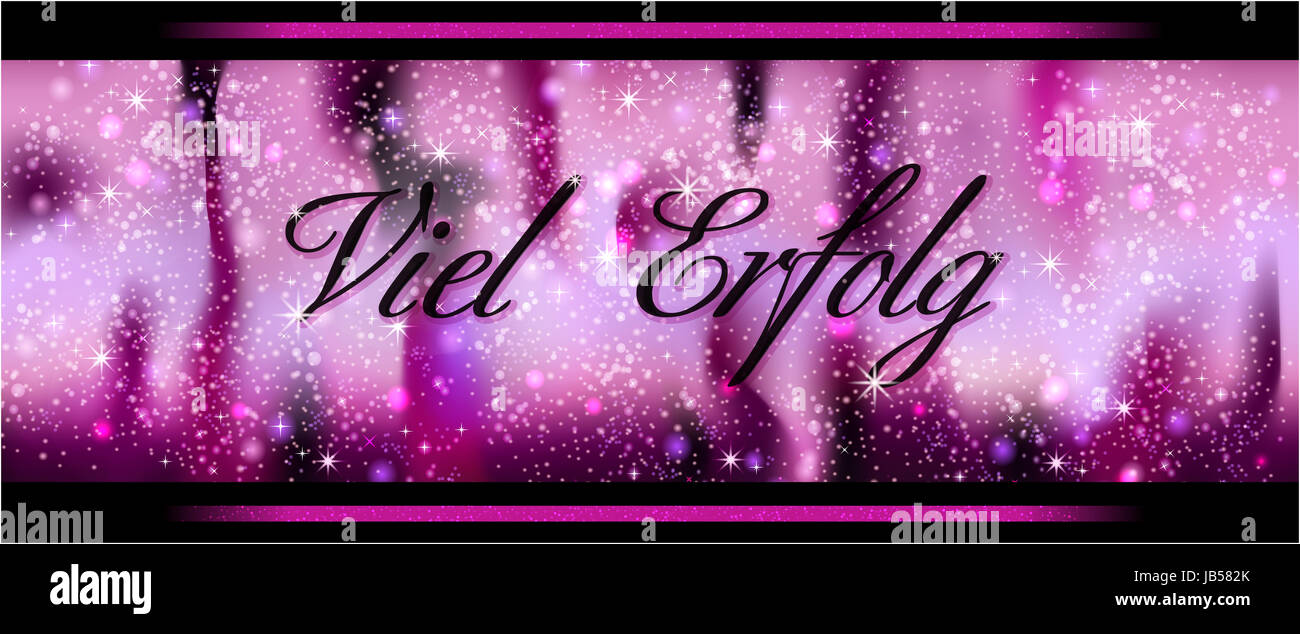 Karte "Viel Erfolg Stock Photo - Alamy Karte "Viel Erfolg Stock Photo - Alamy