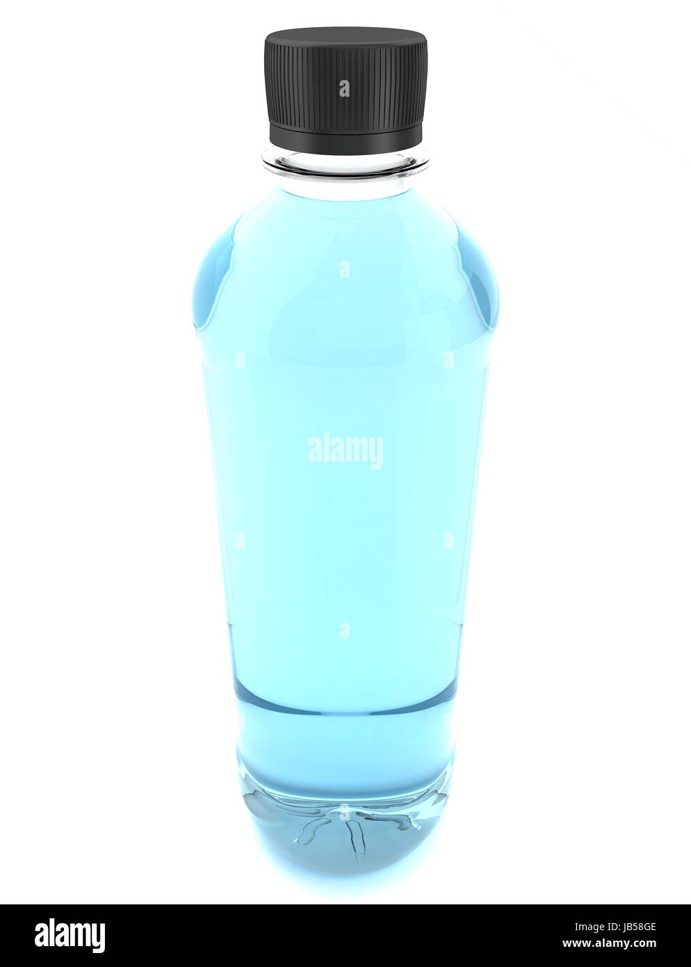 Bottles of water isolated on white background Stock Photo - Alamy