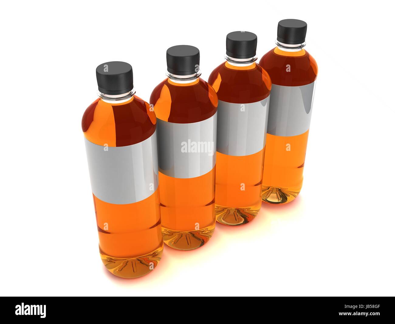 Bottles of water isolated on white background Stock Photo Alamy