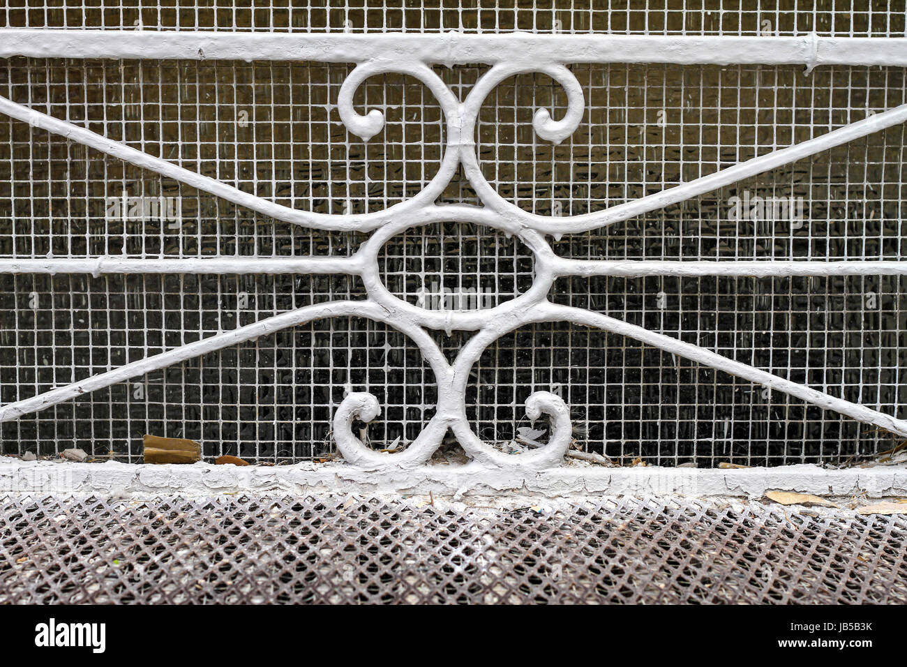 Painted iron bars background Stock Photo Alamy