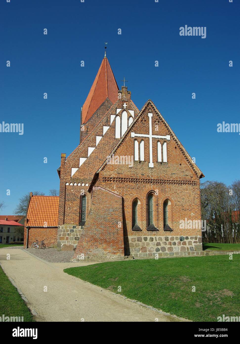 st. john's church in rerik Stock Photo
