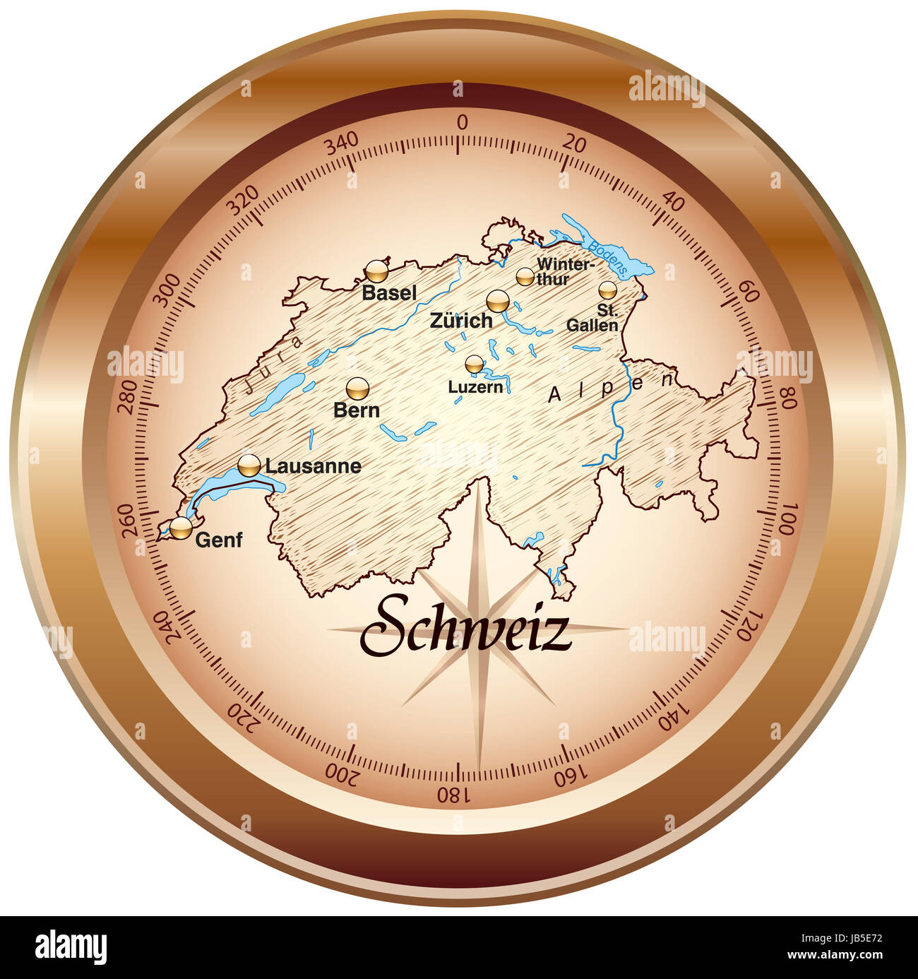 Page 2 - Schweiz Karte High Resolution Stock Photography and Images - Alamy