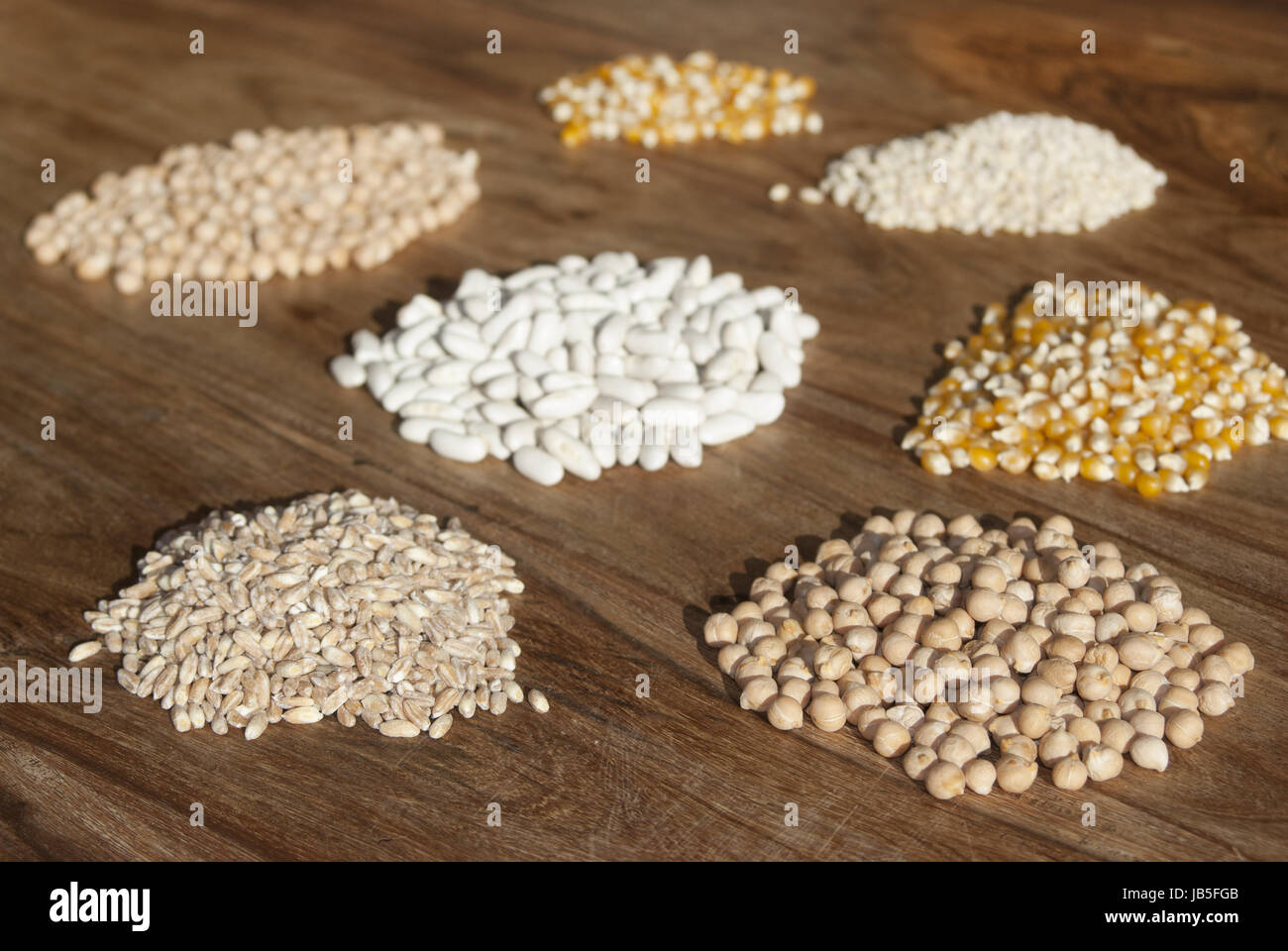 cereals and legumes for a healthy mediterranean diet Stock Photo Alamy