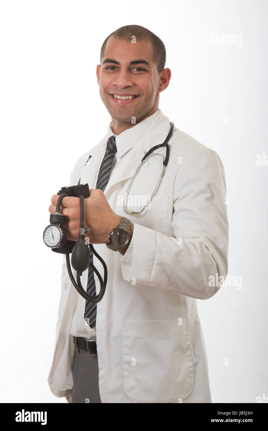 Young attractive black medical doctor Stock Photo - Alamy