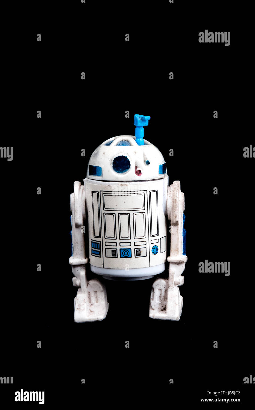 Star Wars Vintage “R2-D2” figure Stock Photo - Alamy