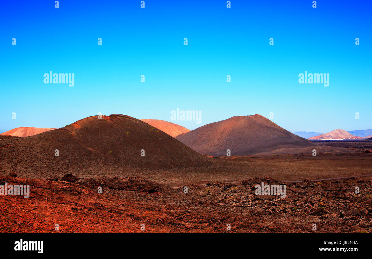 Volcanic Landscape Timanfaya National Park Island Lanzarote Canary volcanic-landscape-timanfaya-national-park-island-lanzarote-canary