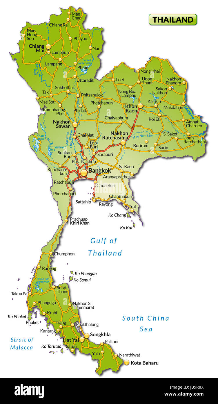 topographische karte thailand Thailand Karte High Resolution Stock Photography And Images Alamy topographische karte thailand