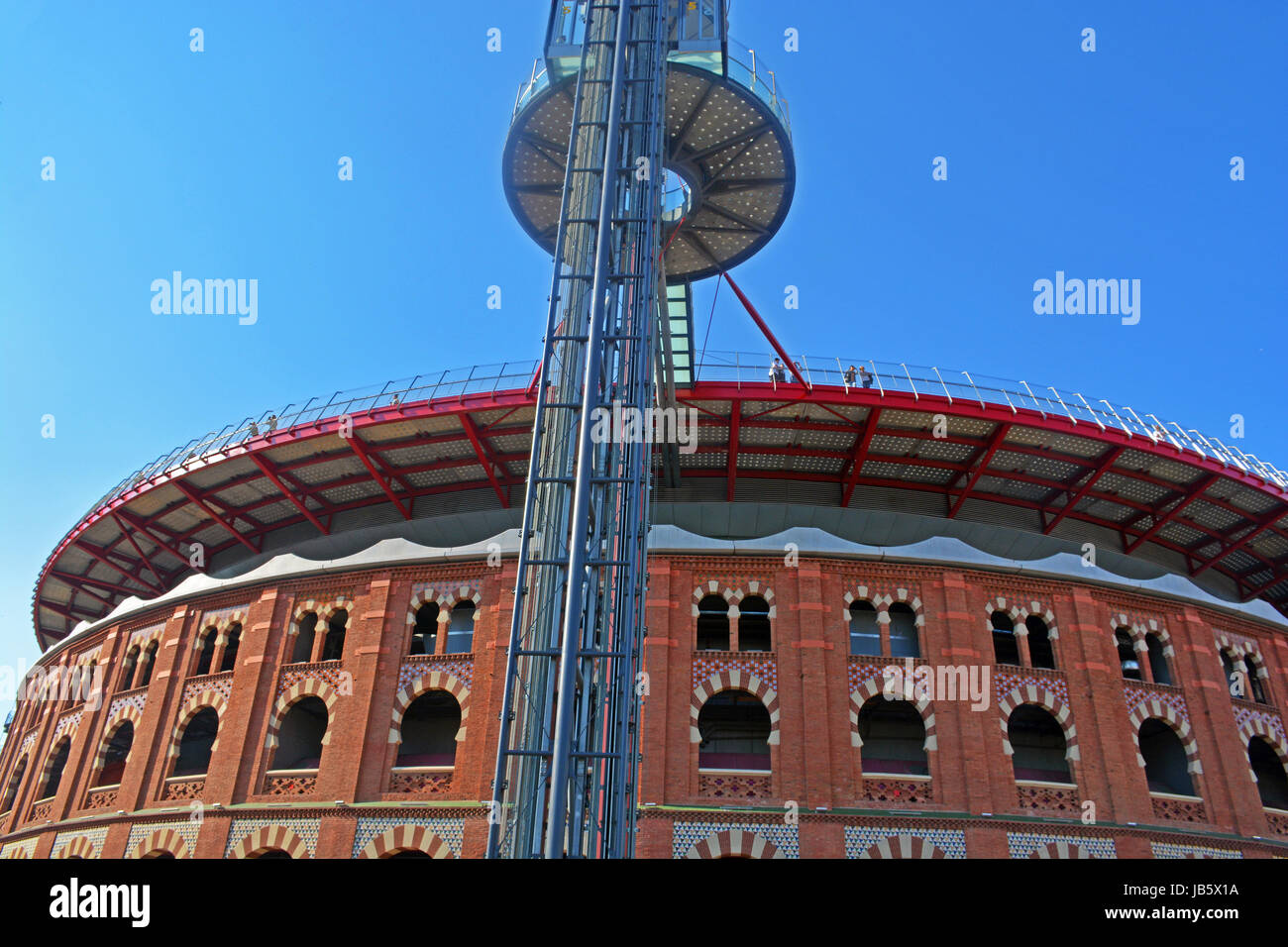 Centre Comercial Arenas de Barcelona Spain Stock Photo