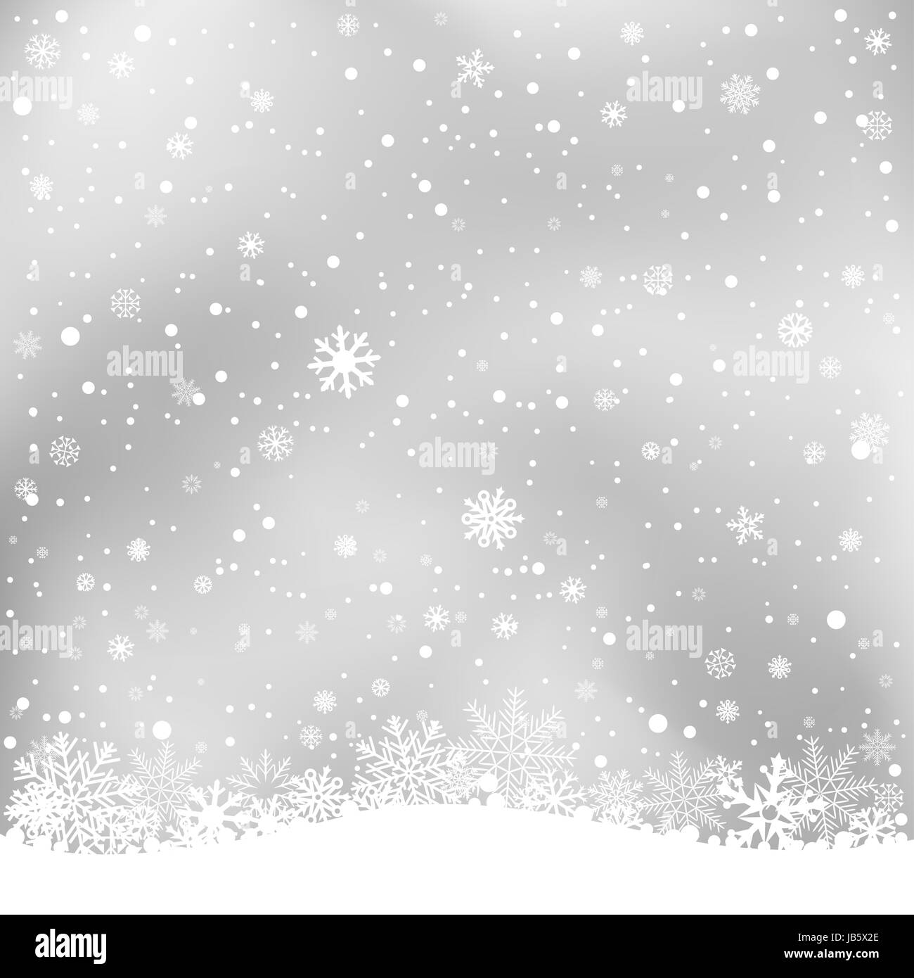 Free Black And White Snow Clipart