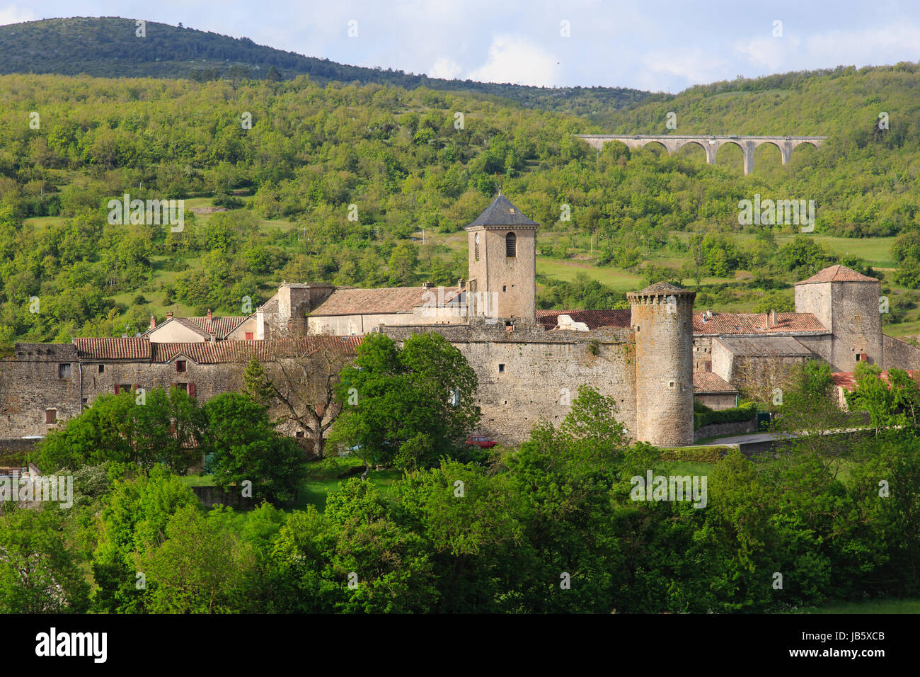 France, Aveyron (12),Parc Naturel Régional des Grands Causses. Sainte
