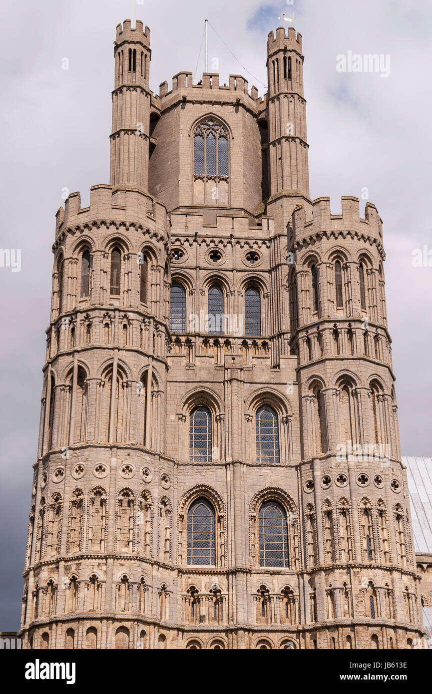 Ely Cathedral in Ely , Cambridgeshire , England , Britain , Uk Stock Photo