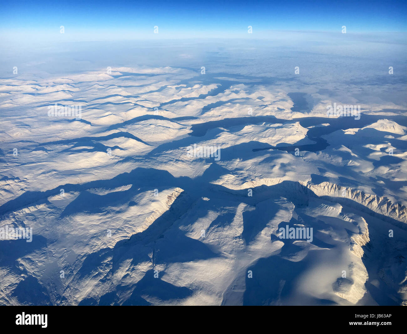 Greenland aerial hires stock photography and images Alamy