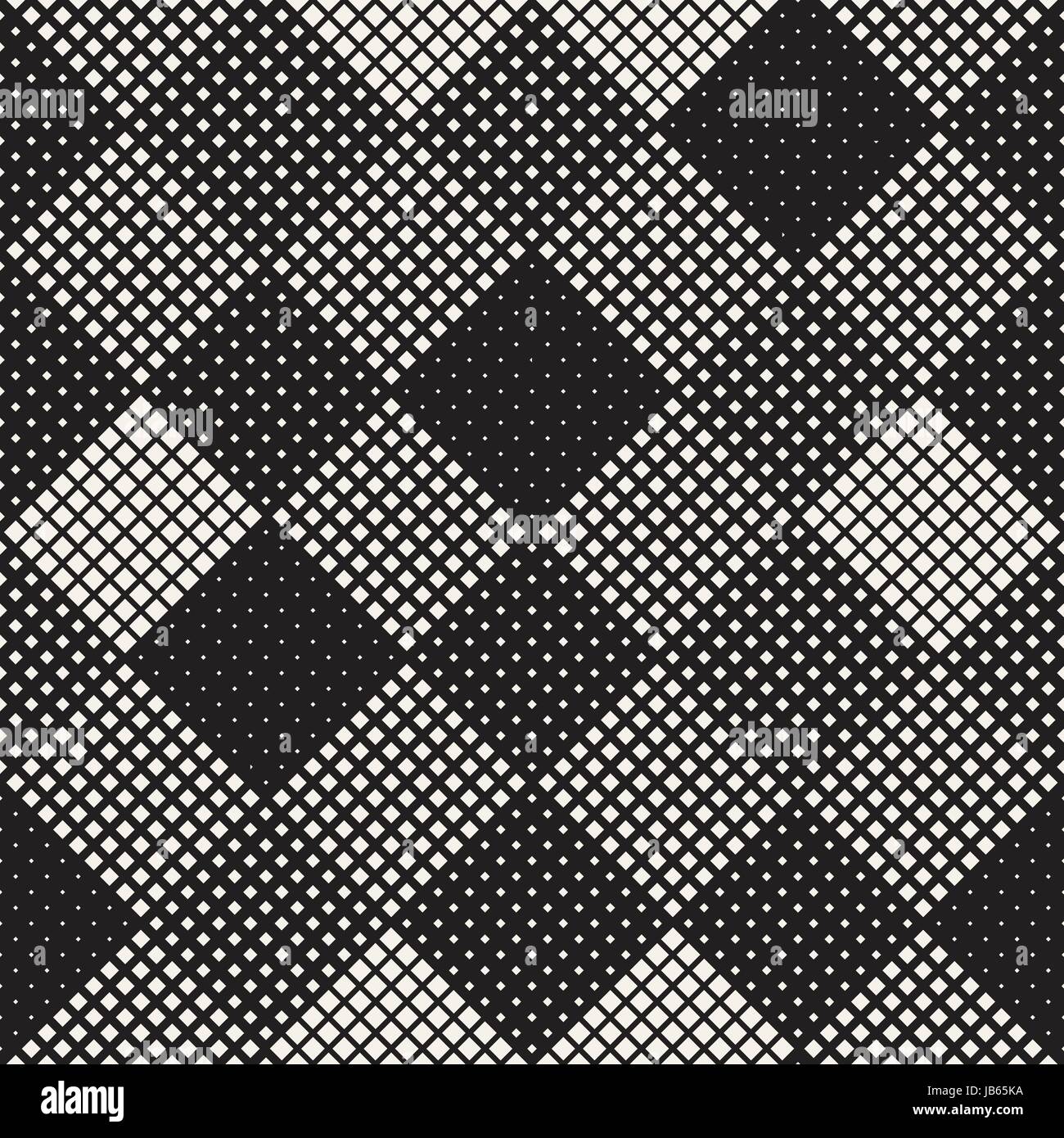 Modern Stylish Halftone Texture. Endless Abstract Background With ...