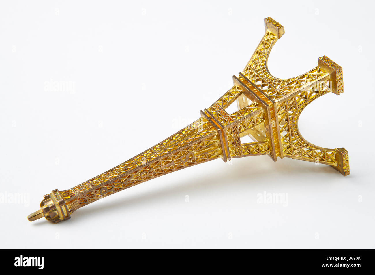 Golden eiffel tower isolated hi-res stock photography and images - Alamy