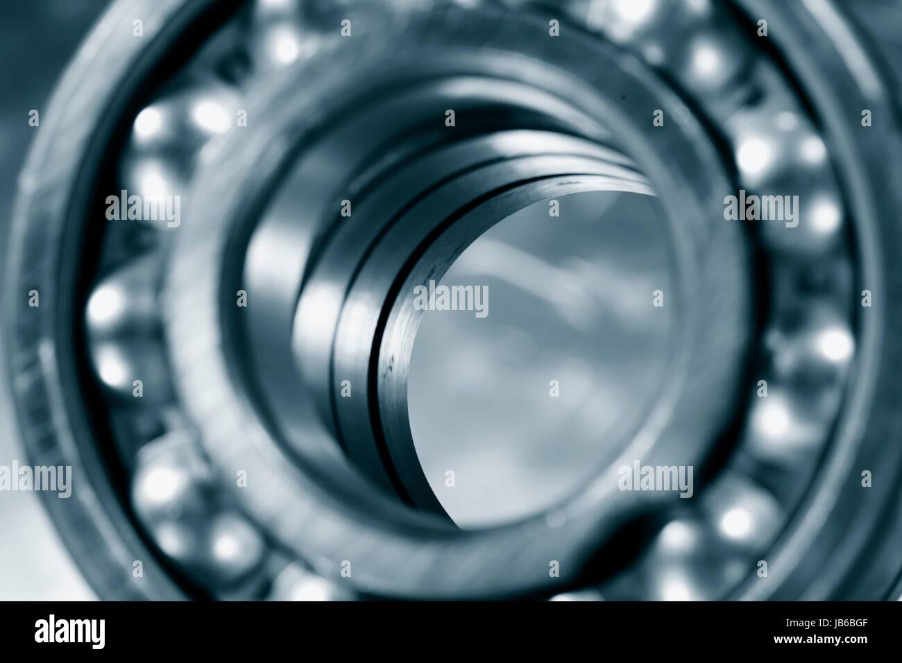 Ball bearings, close up Stock Photo - Alamy