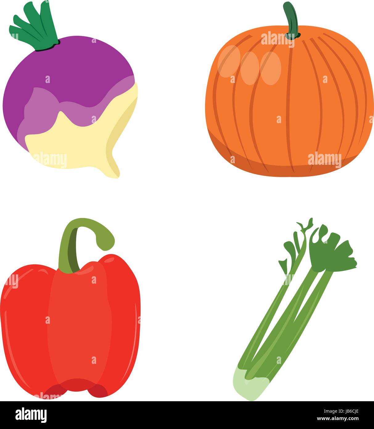 Set of vegetables Stock Vector Image & Art - Alamy