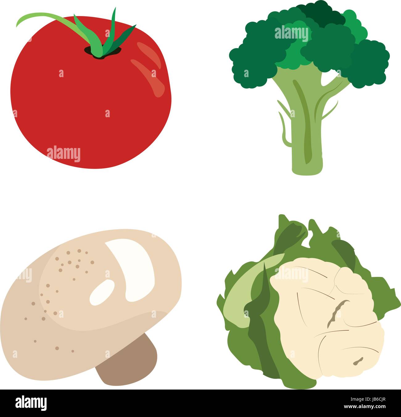 Set of vegetables Stock Vector Image & Art - Alamy